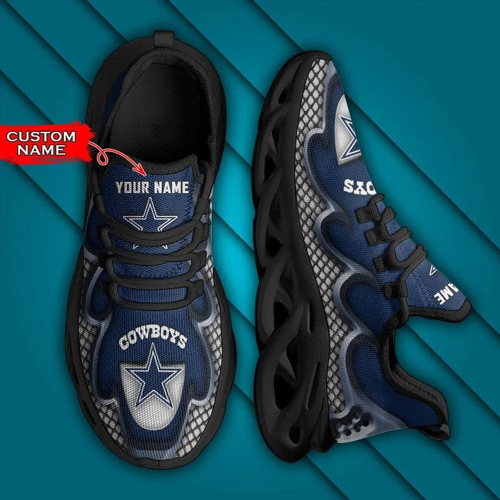 Personalized Dallas Cowboys NFL Max Soul Shoes Sneakers for Men And Women – NFL Football Fan Shoes, Team Sneakers - Image 6