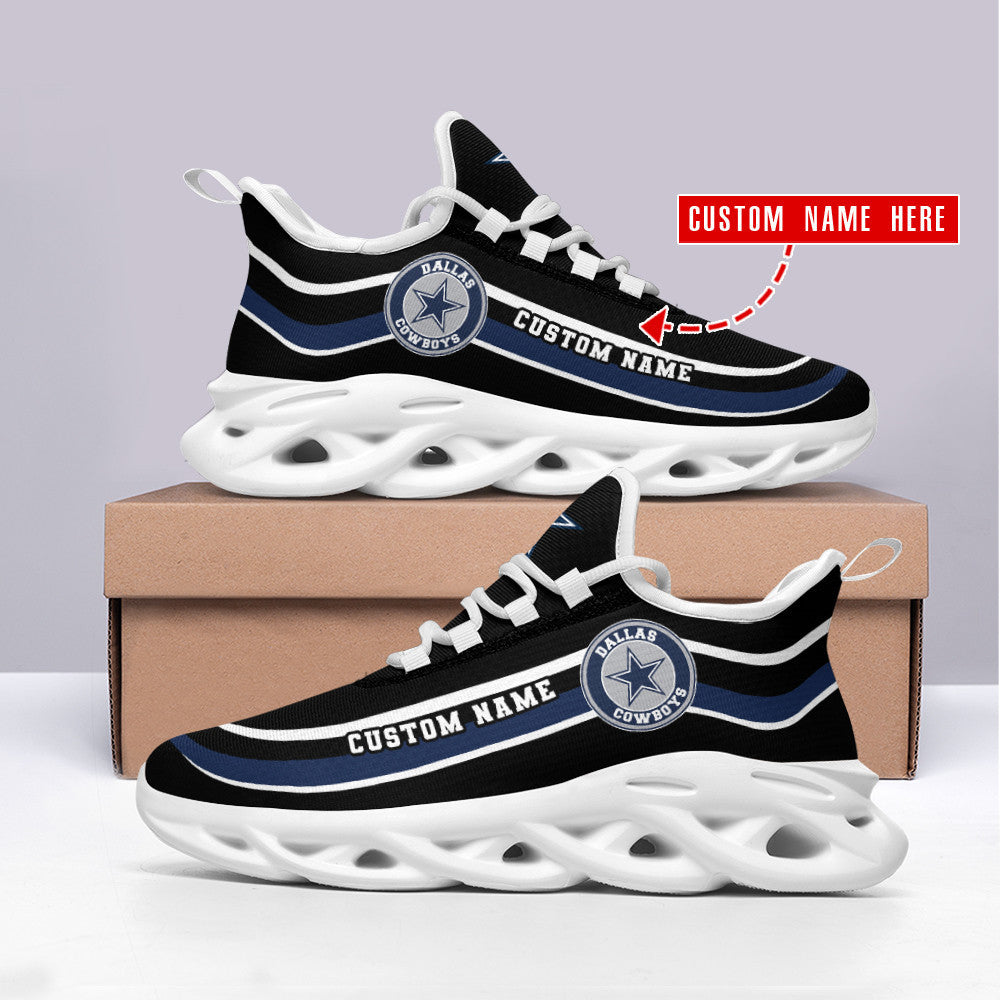Personalized Dallas Cowboys NFL Max Soul Shoes Sneakers for Men And Women – NFL Football Fan Shoes, Team Sneakers