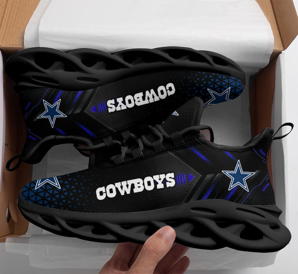 Personalized Dallas Cowboys NFL Max Soul Shoes Sneakers for Men And Women – NFL Football Fan Shoes, Team Sneakers - Image 3