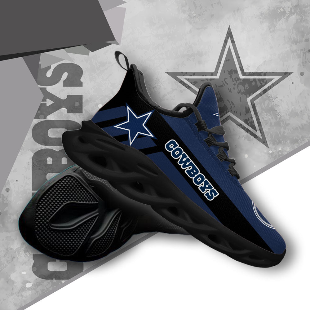 Personalized Dallas Cowboys NFL Max Soul Shoes Sneakers for Men And Women – NFL Football Fan Shoes, Team Sneakers - Image 4