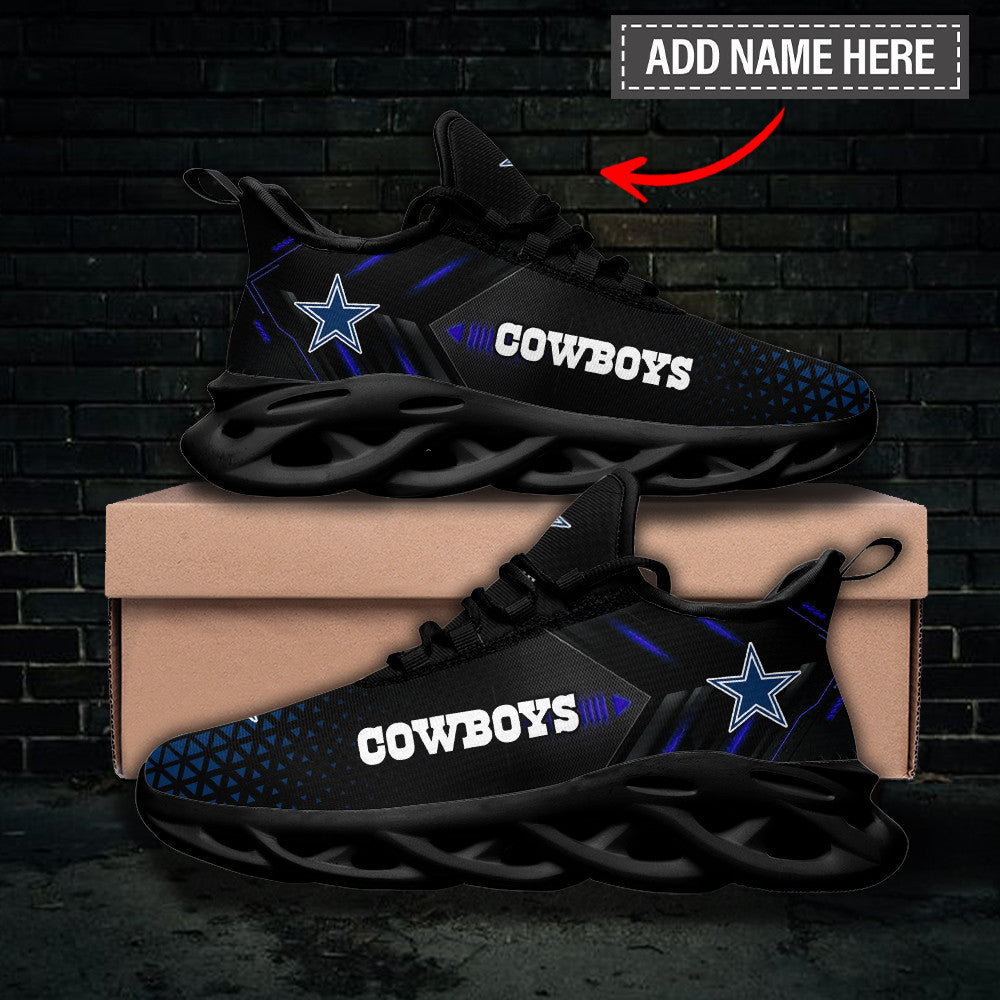 Personalized Dallas Cowboys NFL Max Soul Shoes Sneakers for Men And Women – NFL Football Fan Shoes, Team Sneakers - Image 4