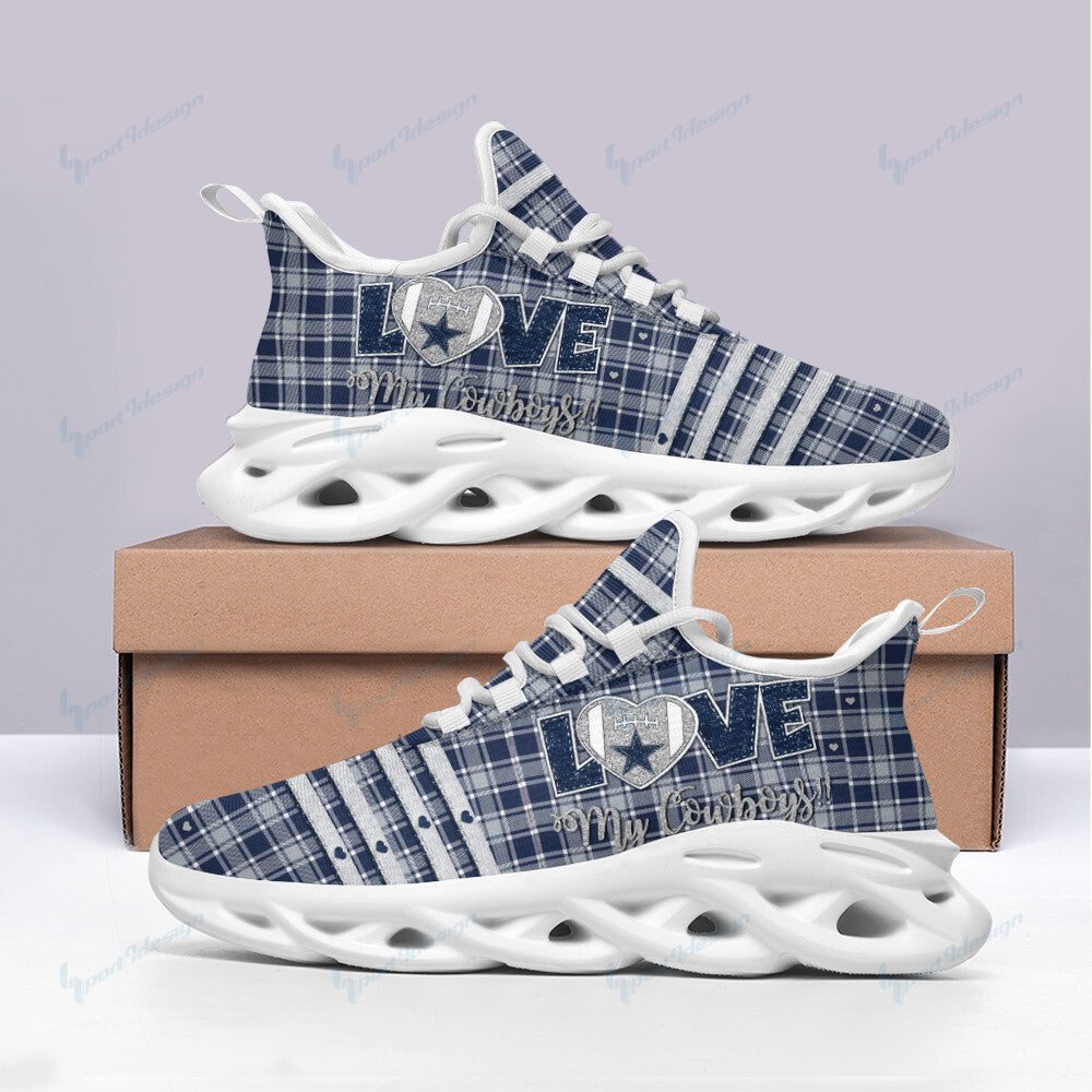 Personalized Dallas Cowboys NFL Max Soul Shoes Sneakers for Men And Women – NFL Football Fan Shoes, Team Sneakers