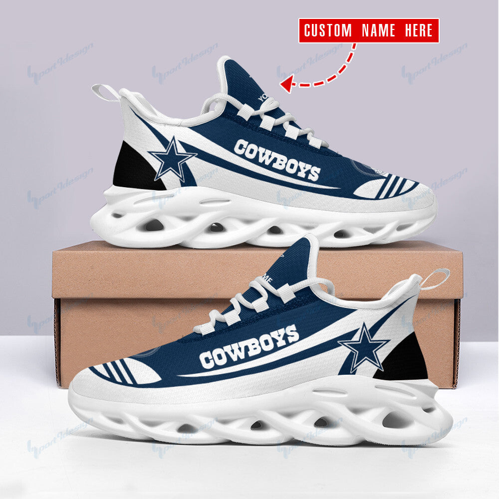 Personalized Dallas Cowboys NFL Max Soul Shoes Sneakers for Men And Women – NFL Football Fan Shoes, Team Sneakers