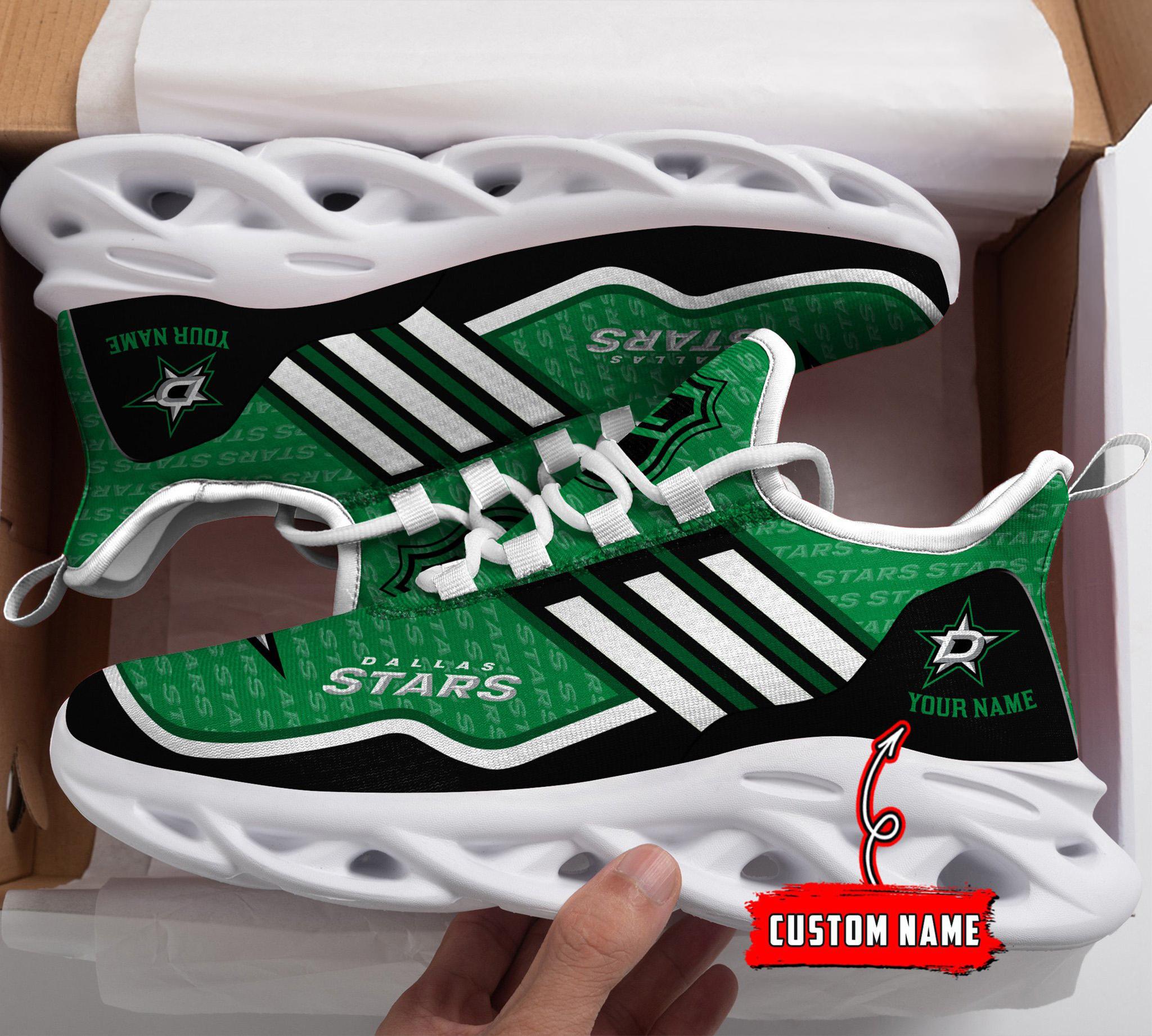 Personalized Dallas Stars Max Soul Shoes Sneakers for Men And Women – Casual Shoes, Streetwear Shoes - Image 4