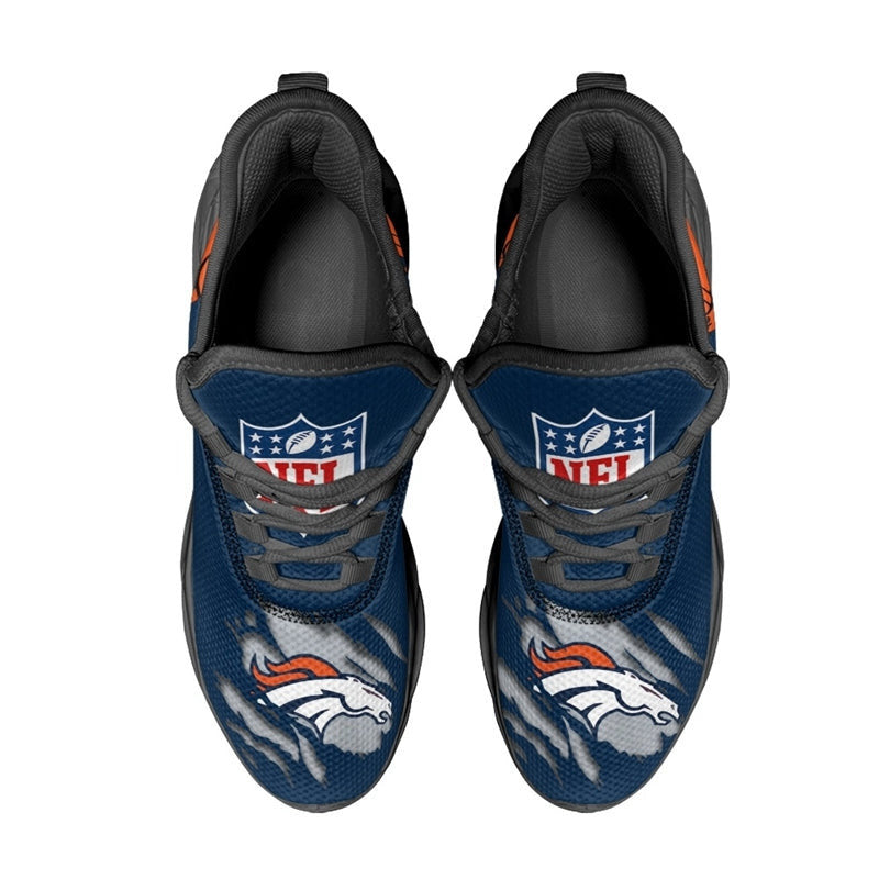 Personalized Denver Broncos Max Soul Shoes Sneakers for Men And Women – NFL Football Fan Shoes, Team Sneakers - Image 6