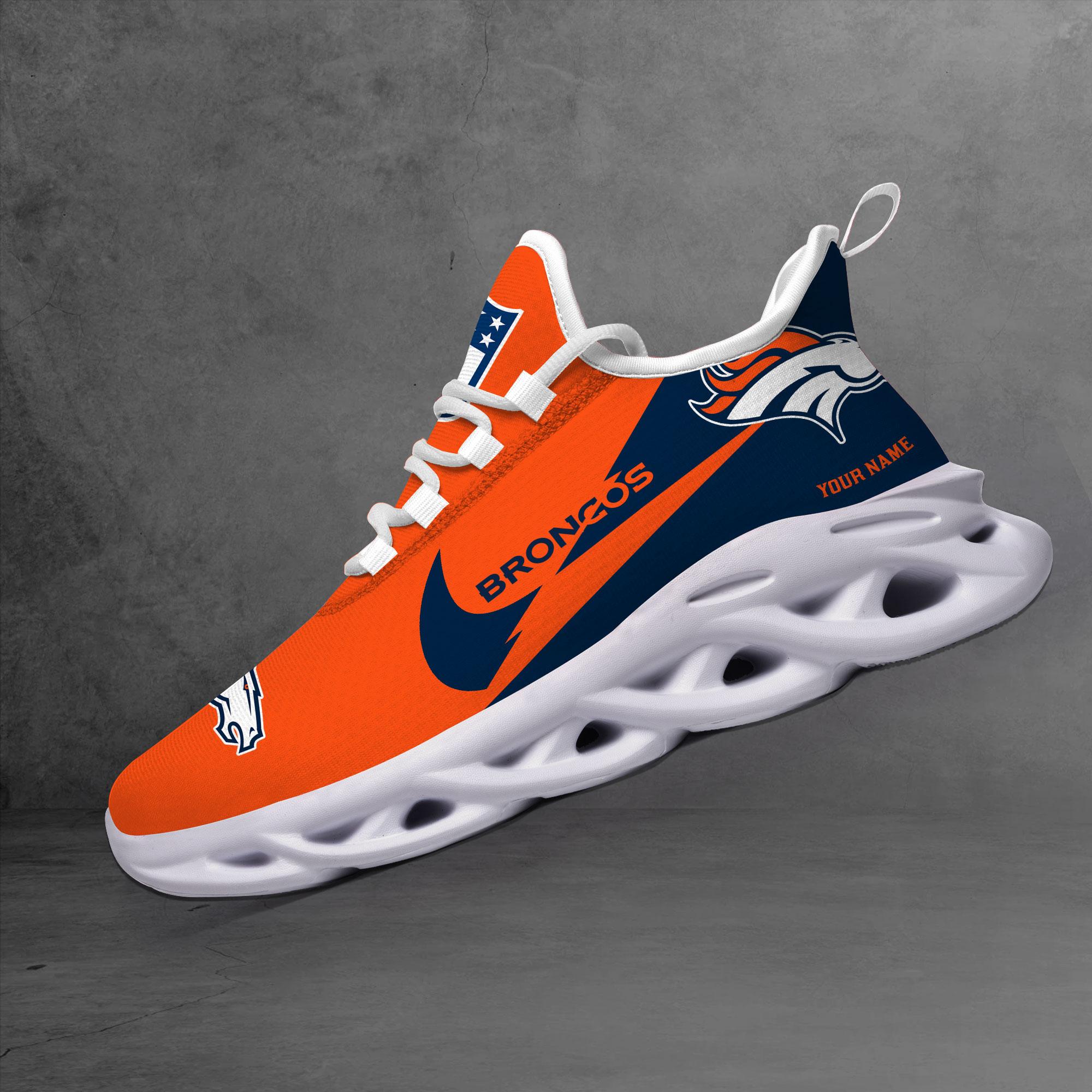 Personalized Denver Broncos Max Soul Shoes Sneakers for Men And Women – NFL Football Fan Shoes, Team Sneakers - Image 5