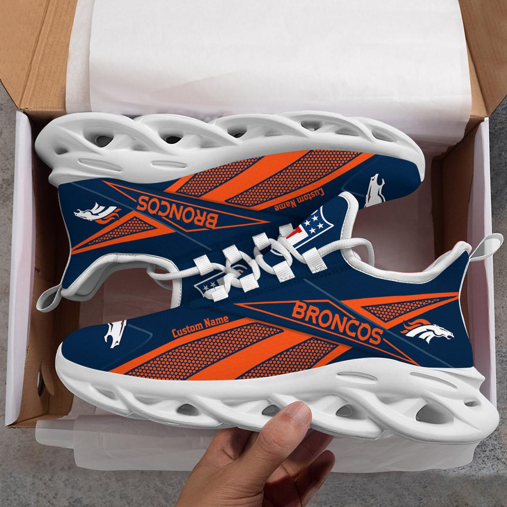 Personalized Denver Broncos Max Soul Shoes Sneakers for Men And Women – NFL Football Fan Shoes, Team Sneakers - Image 7