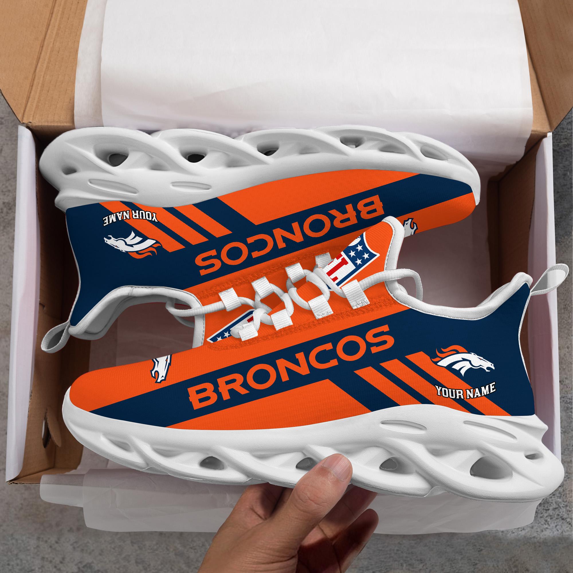 Personalized Denver Broncos Max Soul Shoes Sneakers for Men And Women – NFL Football Fan Shoes, Team Sneakers - Image 9