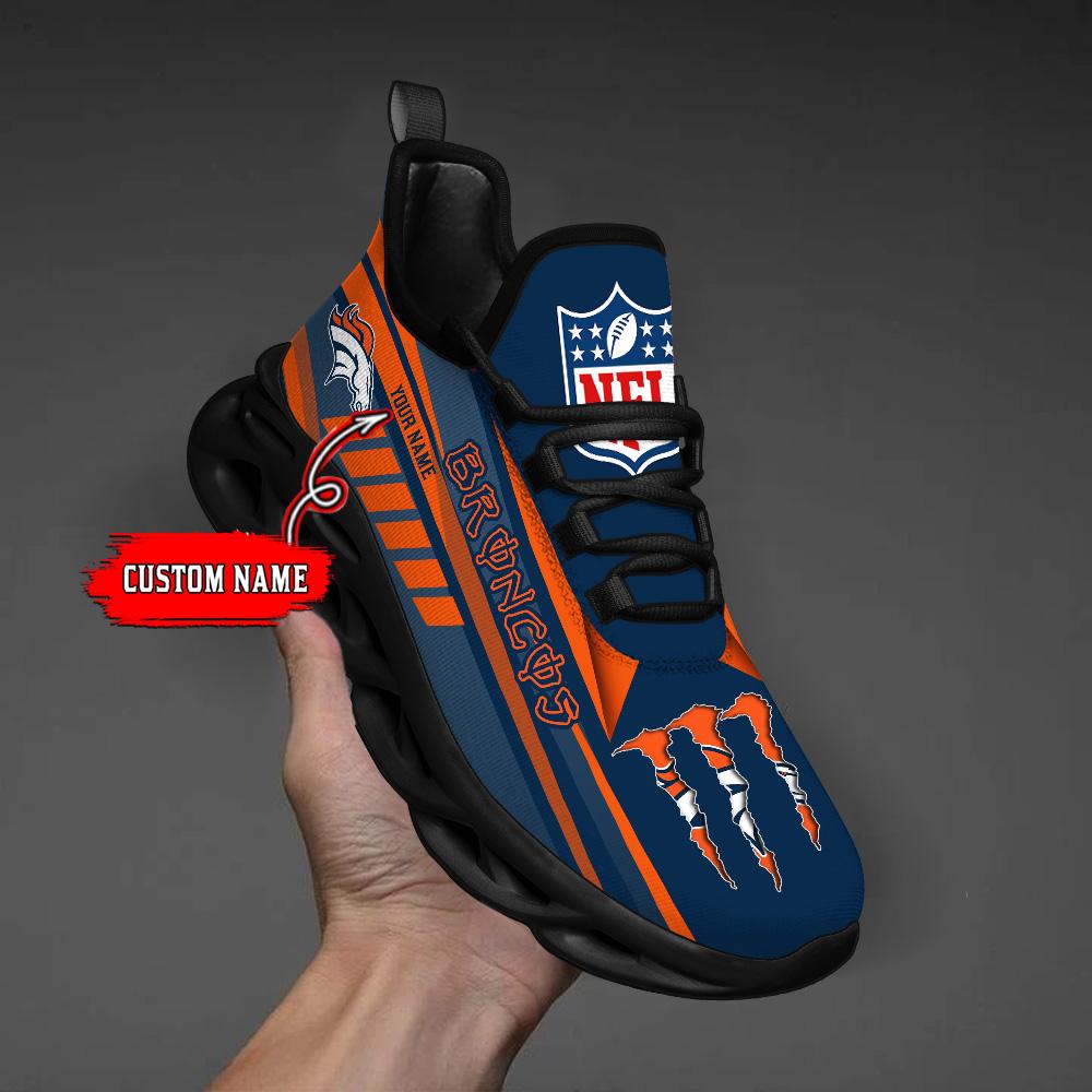 Personalized Denver Broncos Max Soul Shoes Sneakers for Men And Women – NFL Football Fan Shoes, Team Sneakers - Image 7