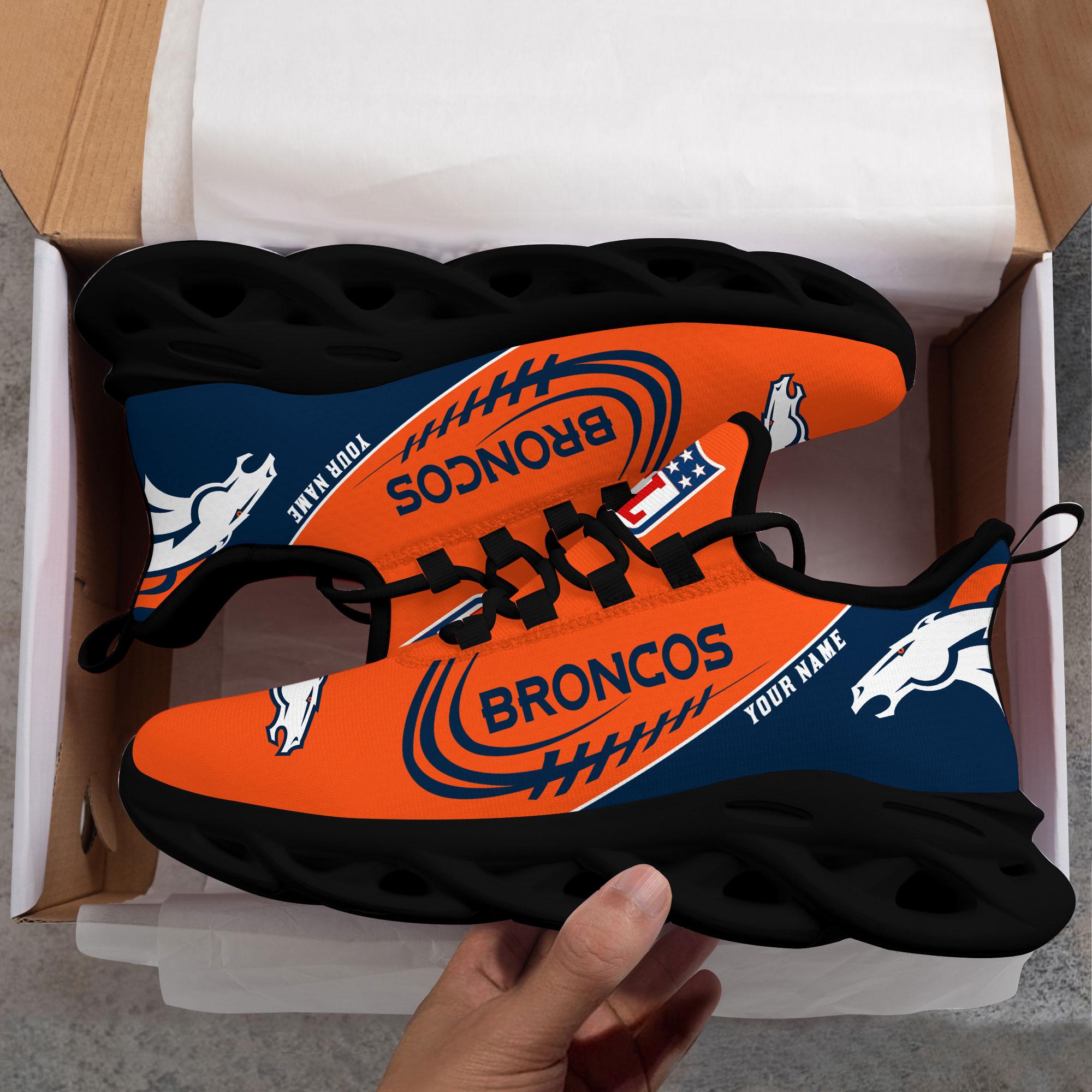 Personalized Denver Broncos Max Soul Shoes Sneakers for Men And Women – NFL Football Fan Shoes, Team Sneakers - Image 7
