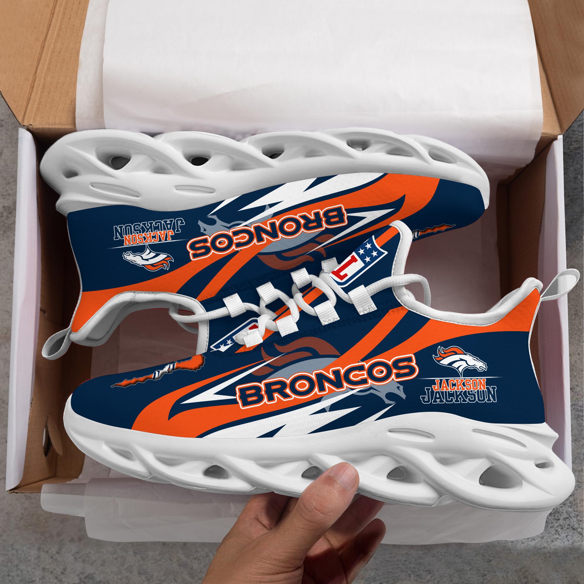 Personalized Denver Broncos Max Soul Shoes Sneakers for Men And Women – NFL Football Fan Shoes, Team Sneakers - Image 7