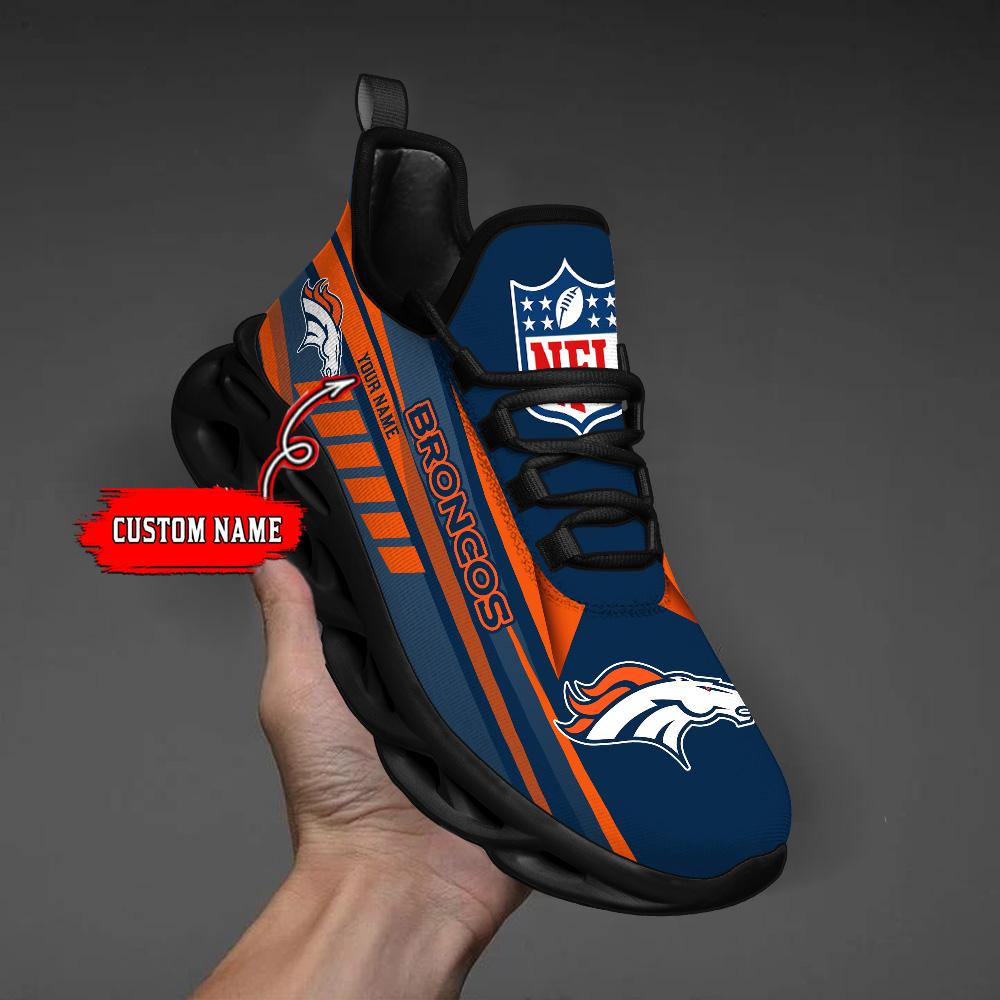 Personalized Denver Broncos Max Soul Shoes Sneakers for Men And Women – NFL Football Fan Shoes, Team Sneakers - Image 7