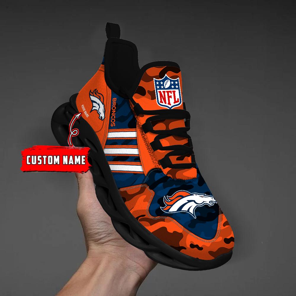 Personalized Denver Broncos Max Soul Shoes Sneakers for Men And Women – NFL Football Fan Shoes, Team Sneakers - Image 7