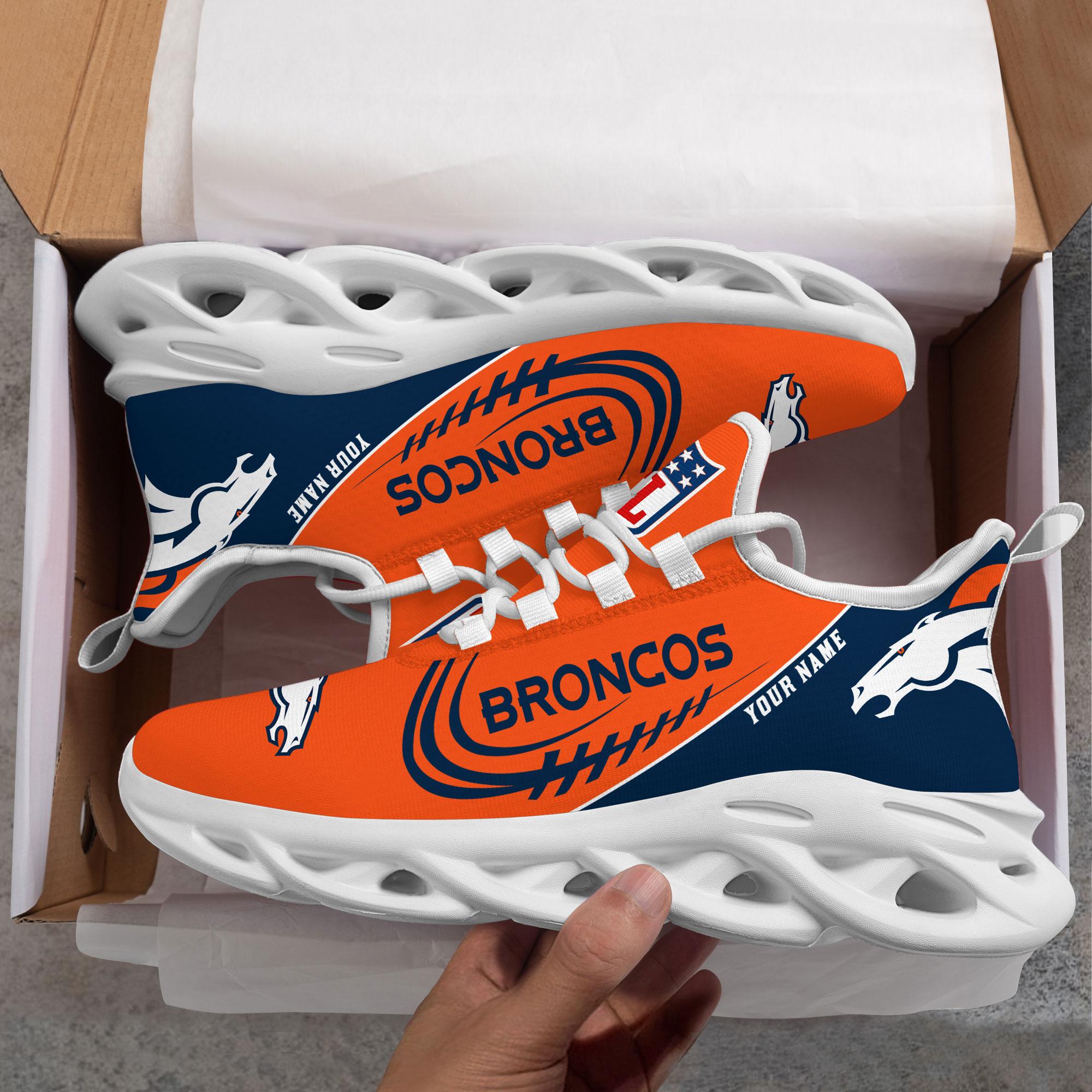 Personalized Denver Broncos Max Soul Shoes Sneakers for Men And Women – NFL Football Fan Shoes, Team Sneakers - Image 8