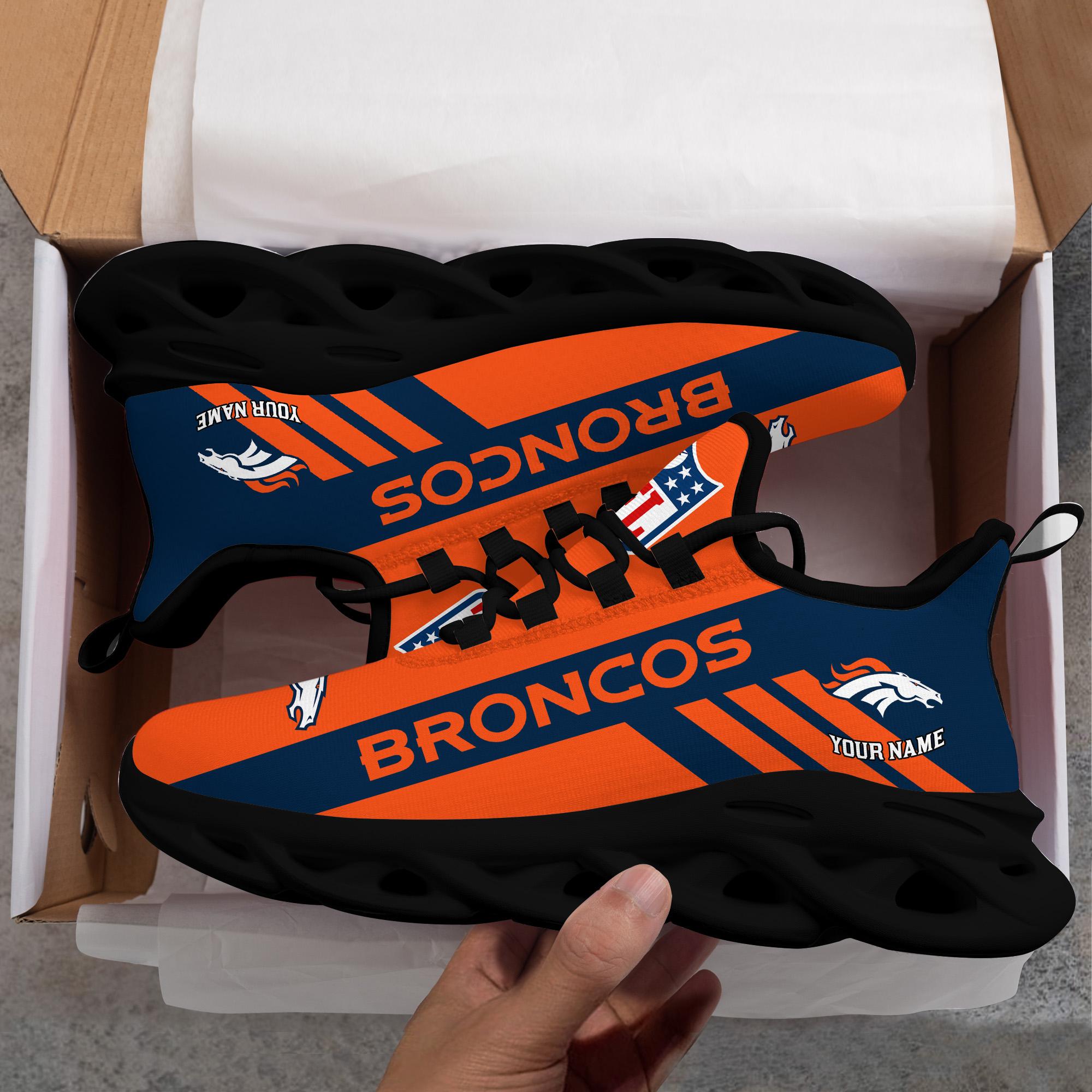 Personalized Denver Broncos Max Soul Shoes Sneakers for Men And Women – NFL Football Fan Shoes, Team Sneakers - Image 8