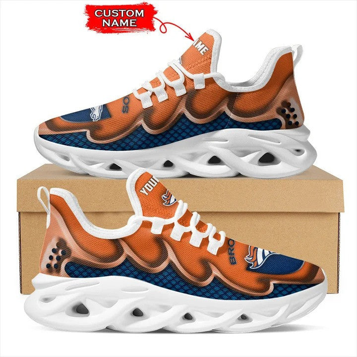 Personalized Denver Broncos NFL Max Soul Shoes Sneakers for Men And Women – NFL Football Fan Shoes, Team Sneakers