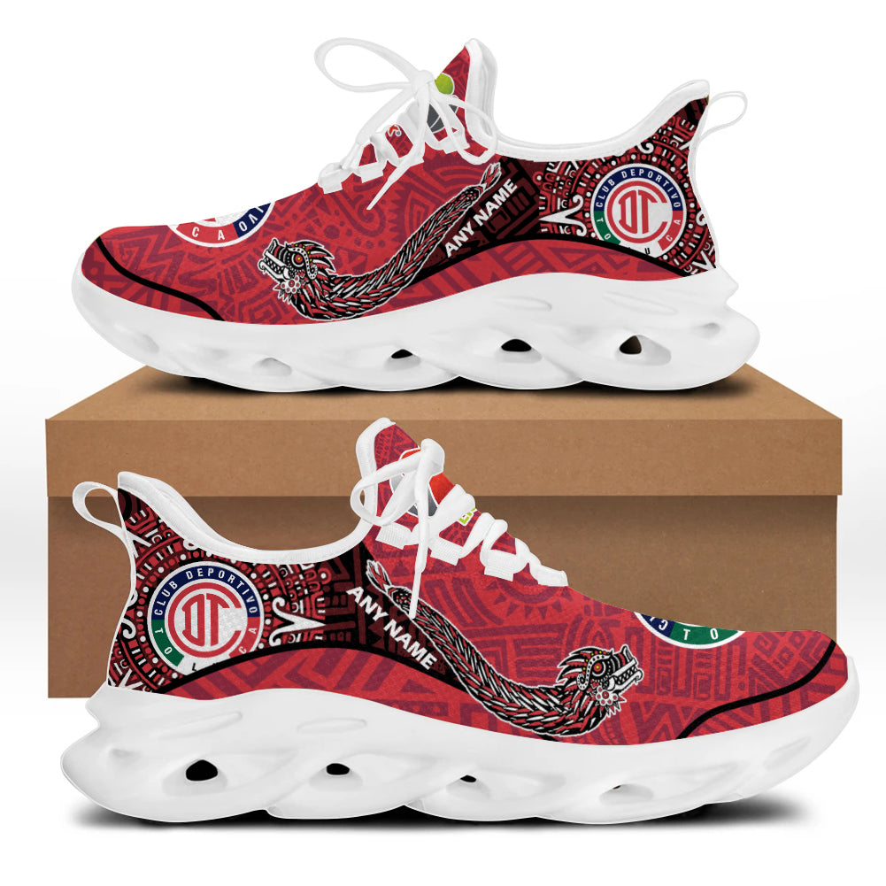 Personalized Deportivo Toluca Max Soul Shoes Sneakers for Men And Women – Casual Shoes, Streetwear Shoes