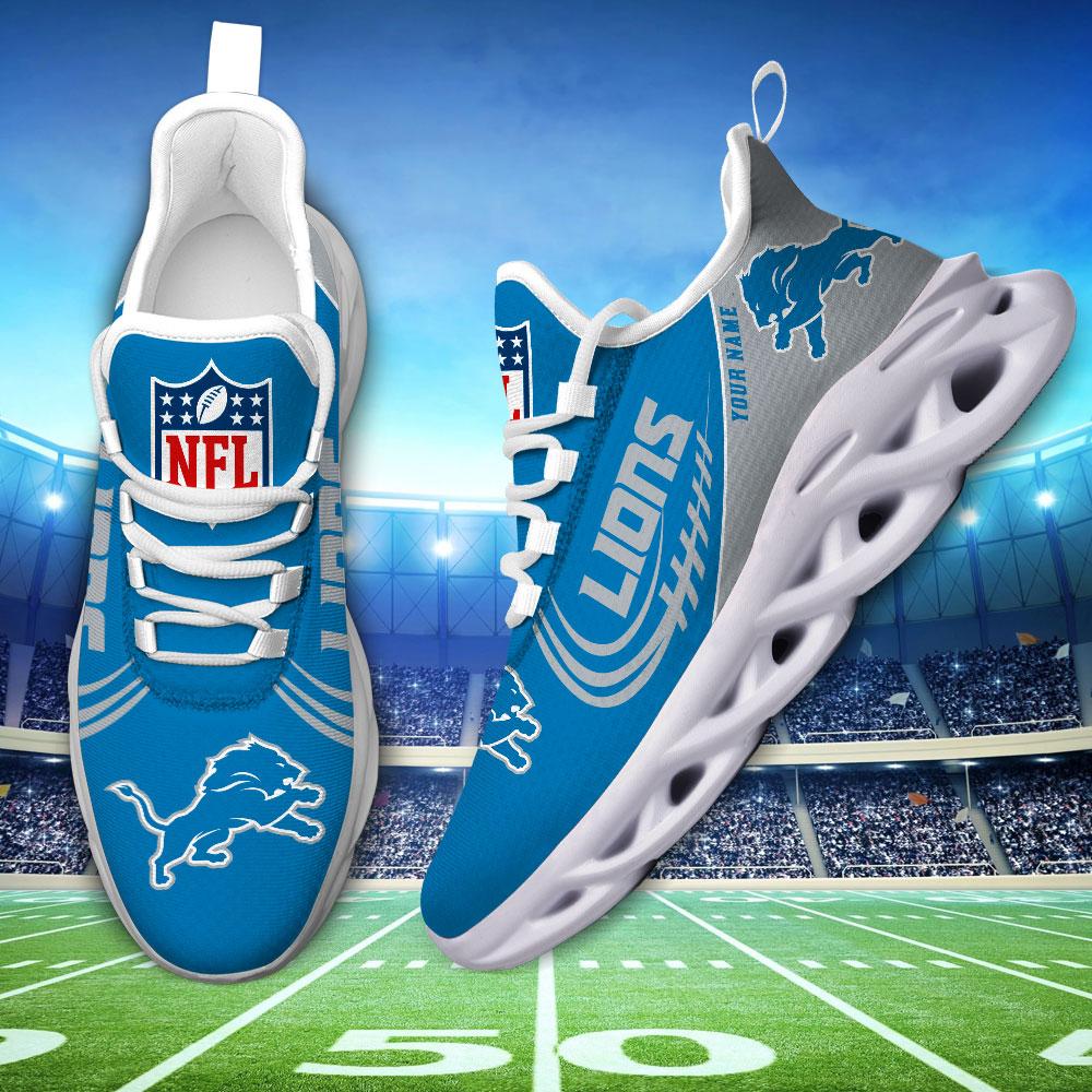 Personalized Detroit Lions Max Soul Shoes Sneakers for Men And Women – NFL Football Fan Shoes, Team Sneakers - Image 5