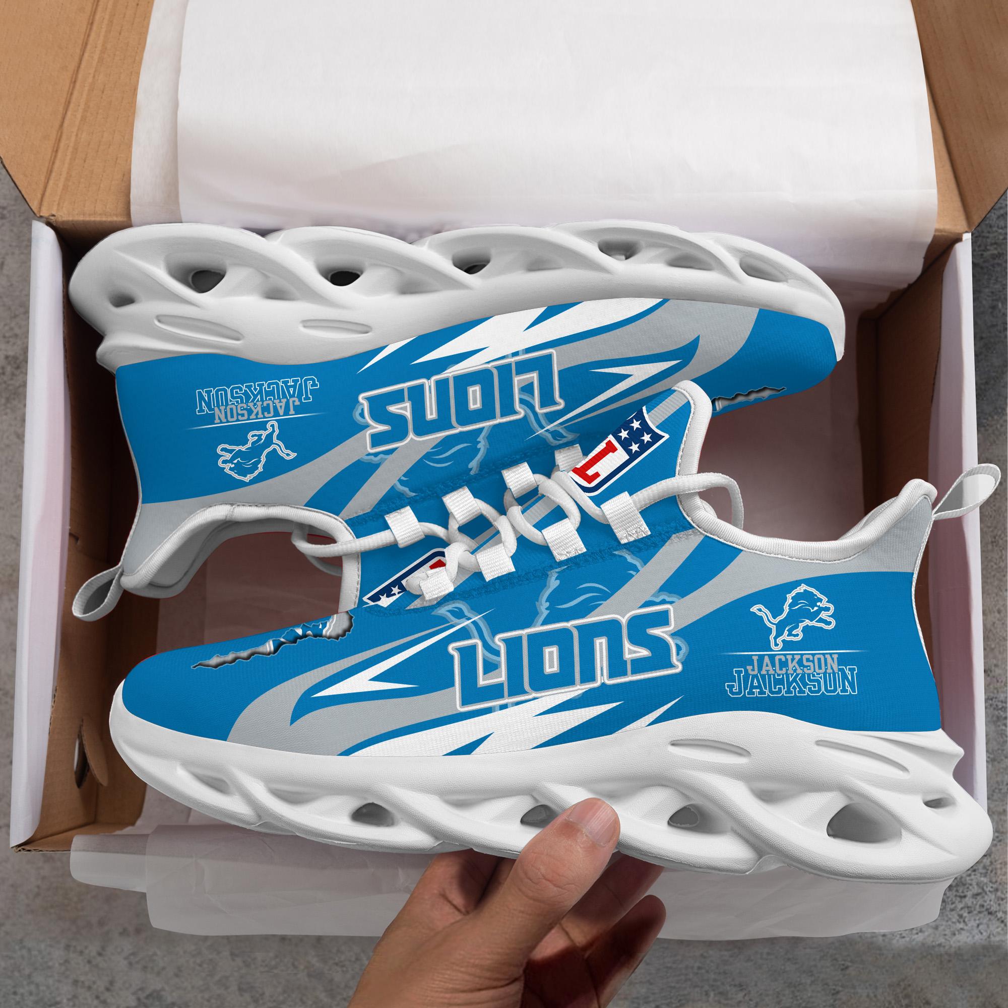 Personalized Detroit Lions Max Soul Shoes Sneakers for Men And Women – NFL Football Fan Shoes, Team Sneakers - Image 7