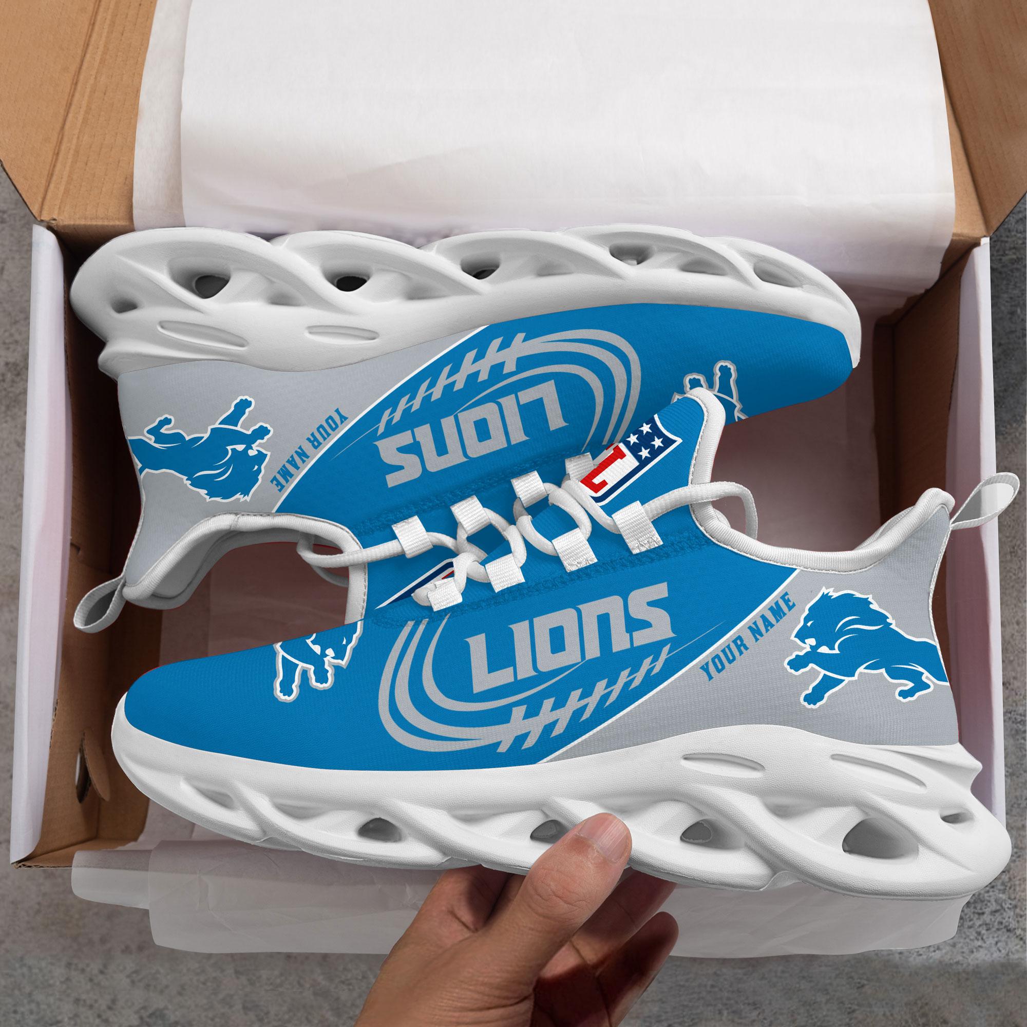 Personalized Detroit Lions Max Soul Shoes Sneakers for Men And Women – NFL Football Fan Shoes, Team Sneakers - Image 7