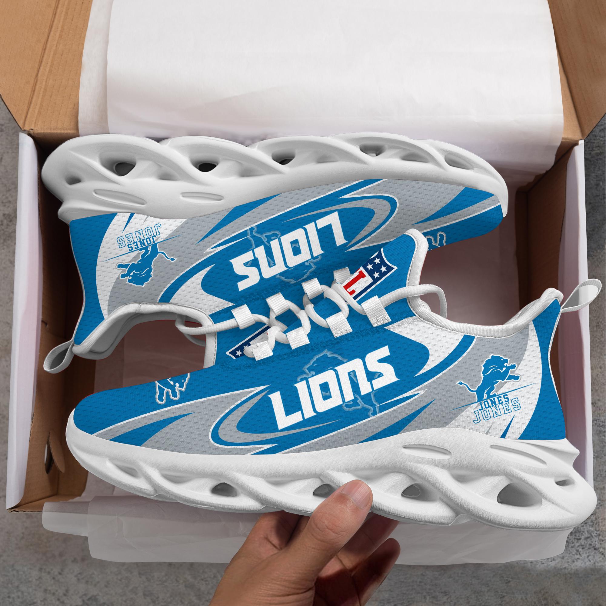 Personalized Detroit Lions Max Soul Shoes Sneakers for Men And Women – NFL Football Fan Shoes, Team Sneakers - Image 5