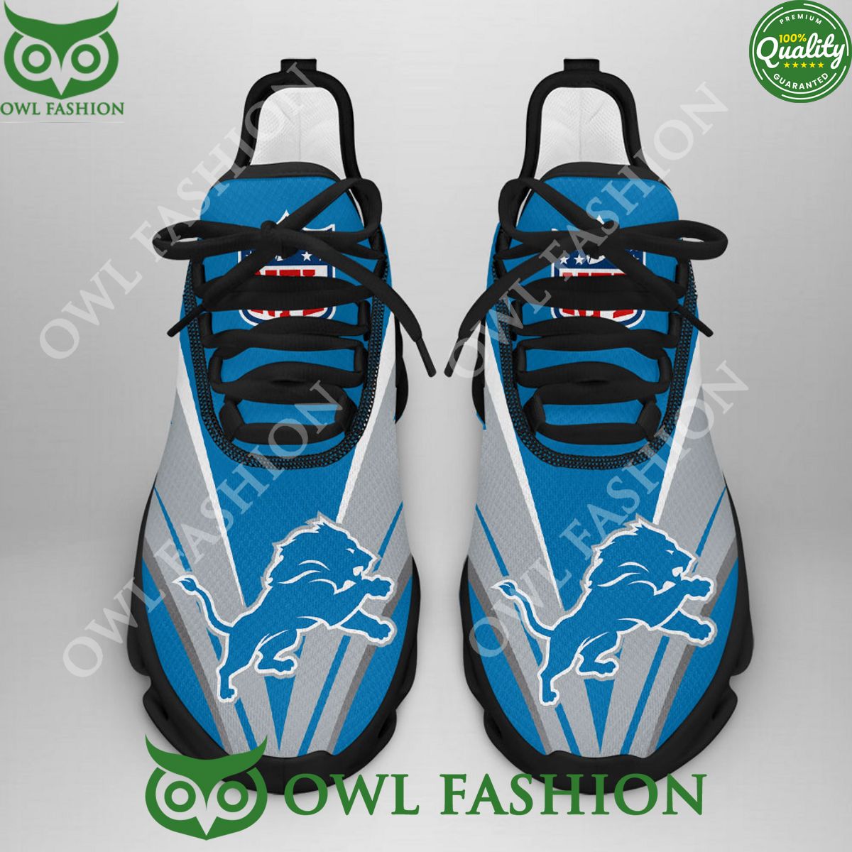 Personalized Detroit Lions Max Soul Shoes Sneakers for Men And Women – NFL Football Fan Shoes, Team Sneakers - Image 3