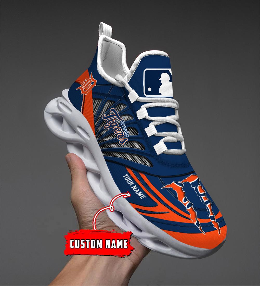 Personalized Detroit Tigers Max Soul Shoes Sneakers for Men And Women – MLB Baseball Fan Shoes, Team Sneakers