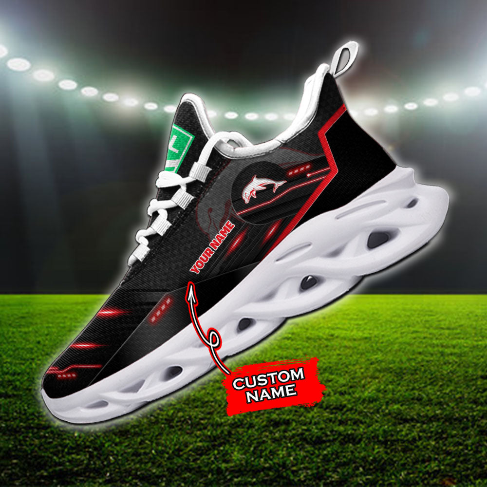 Personalized Dolphins NRL Max Soul Shoes Sneakers for Men And Women – NFL Football Fan Shoes, Team Sneakers