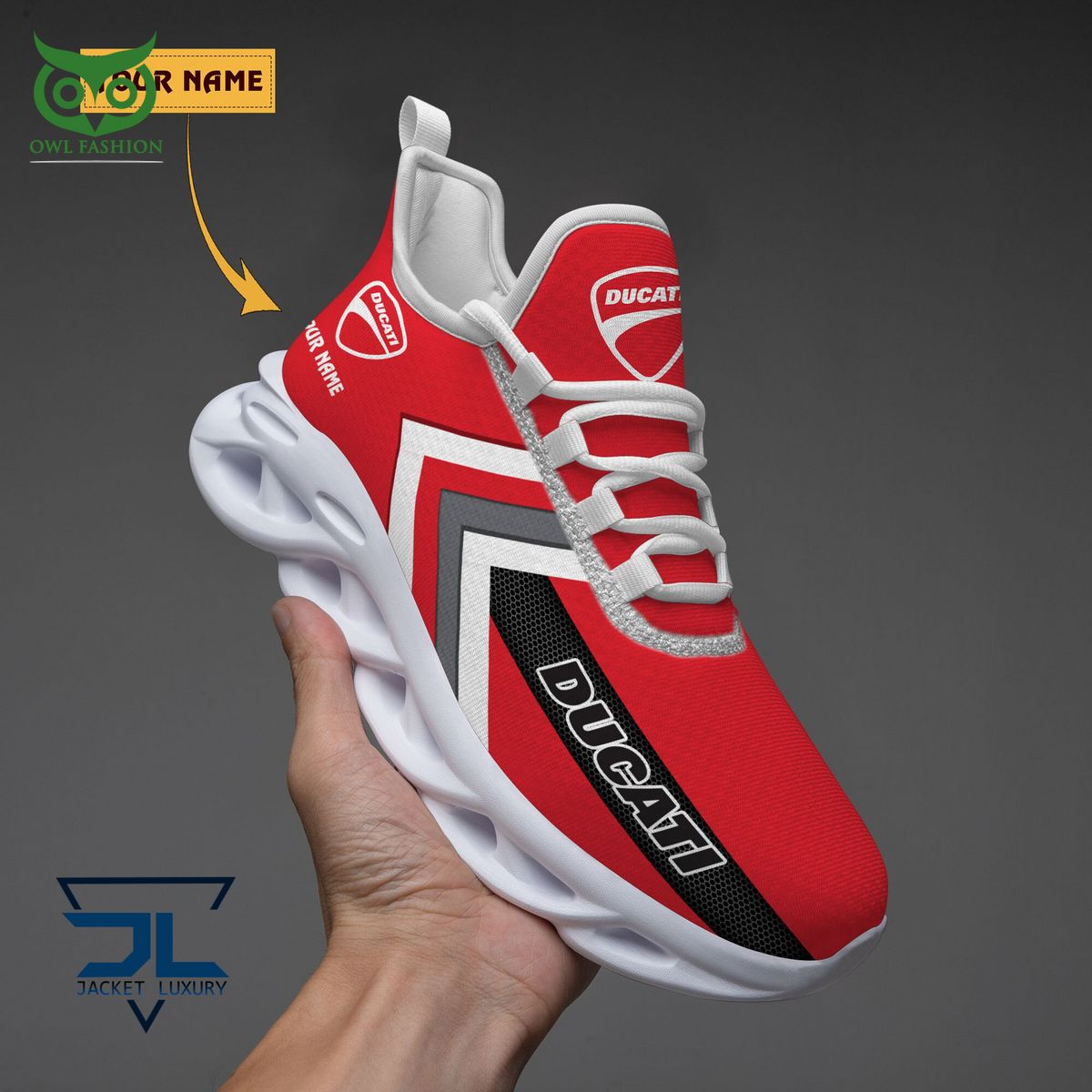 Personalized Ducati Max Soul Shoes Sneakers for Men And Women – Motorcycle Shoes, Motorsport Shoes