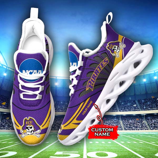 Personalized East Carolina Pirates NCAA Max Soul Shoes Sneakers for Men And Women – NCAA Fan Shoes, Team Sneakers