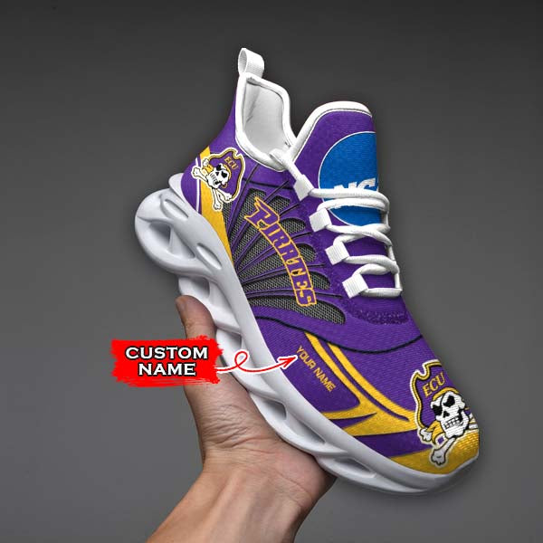 Personalized East Carolina Pirates NCAA Max Soul Shoes Sneakers for Men And Women – NCAA Fan Shoes, Team Sneakers - Image 6