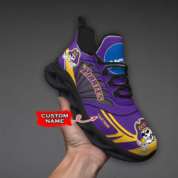 Personalized East Carolina Pirates NCAA Max Soul Shoes Sneakers for Men And Women – NCAA Fan Shoes, Team Sneakers - Image 5