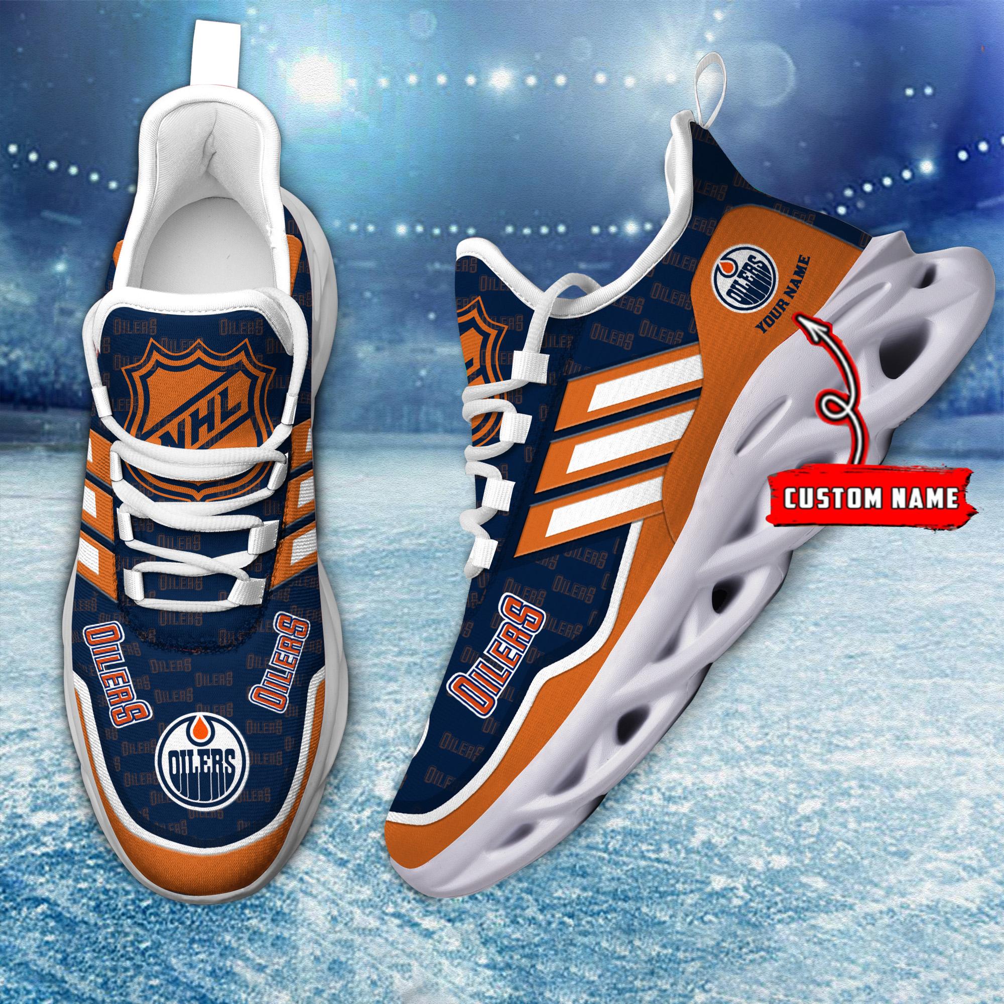 Personalized Edmonton Oilers Max Soul Shoes Sneakers for Men And Women – NHL Hockey Fan Shoes, Team Sneakers