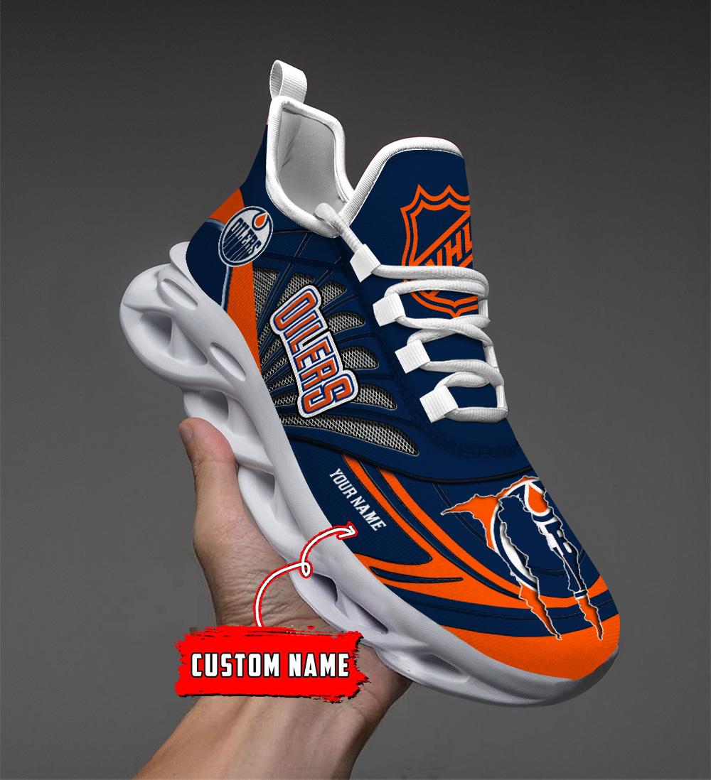Personalized Edmonton Oilers Max Soul Shoes Sneakers for Men And Women – NHL Hockey Fan Shoes, Team Sneakers