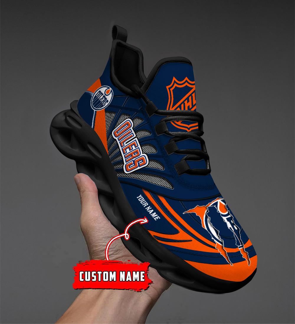 Personalized Edmonton Oilers Max Soul Shoes Sneakers for Men And Women – NHL Hockey Fan Shoes, Team Sneakers - Image 5