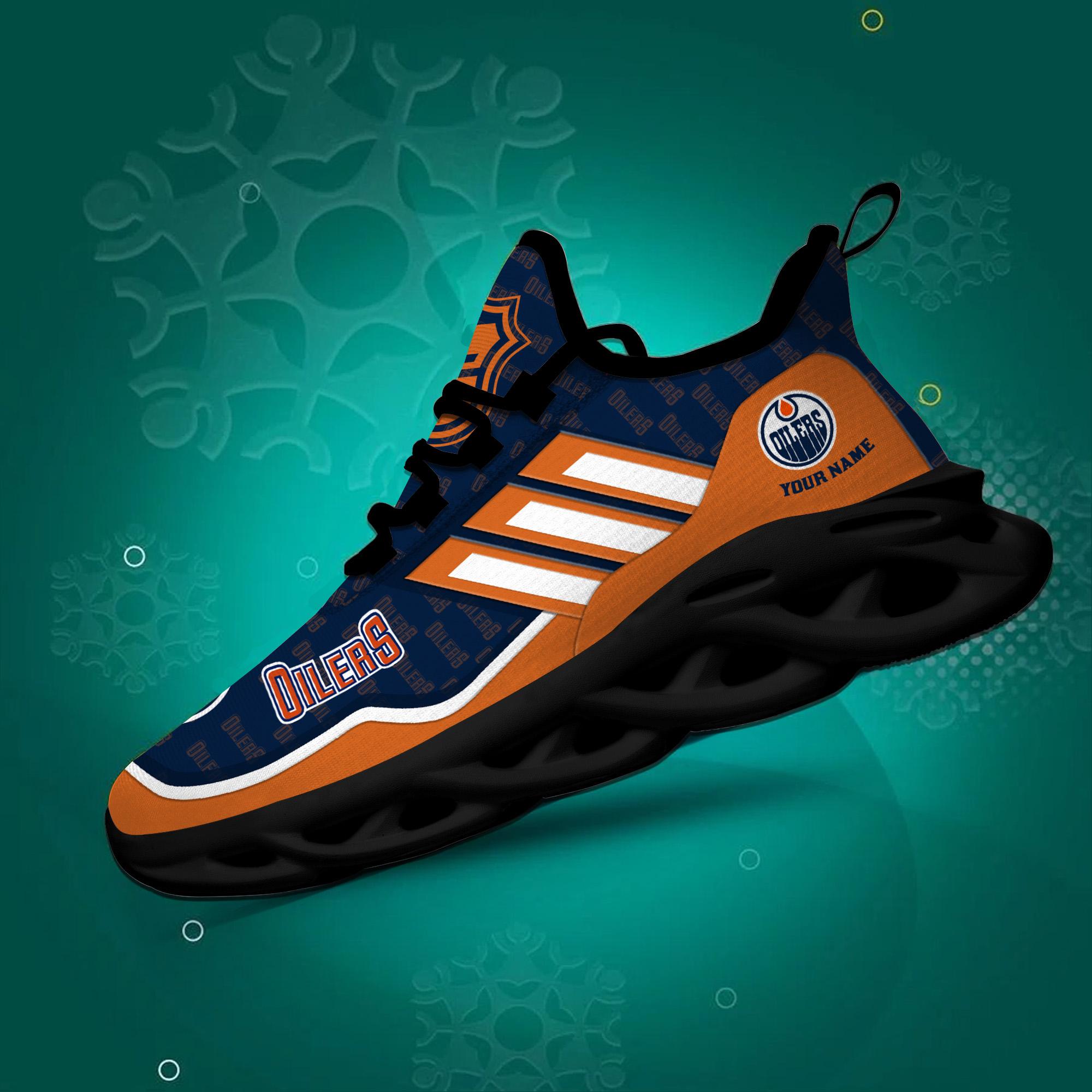 Personalized Edmonton Oilers Max Soul Shoes Sneakers for Men And Women – NHL Hockey Fan Shoes, Team Sneakers - Image 4