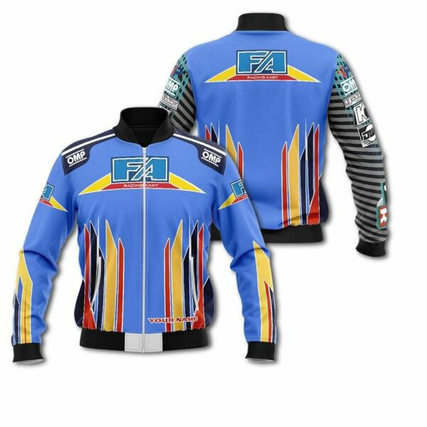 Personalized Fa Racing Team Omp Bomber Jacket | Streetwear Jacket for Men & Women | Fan Gift