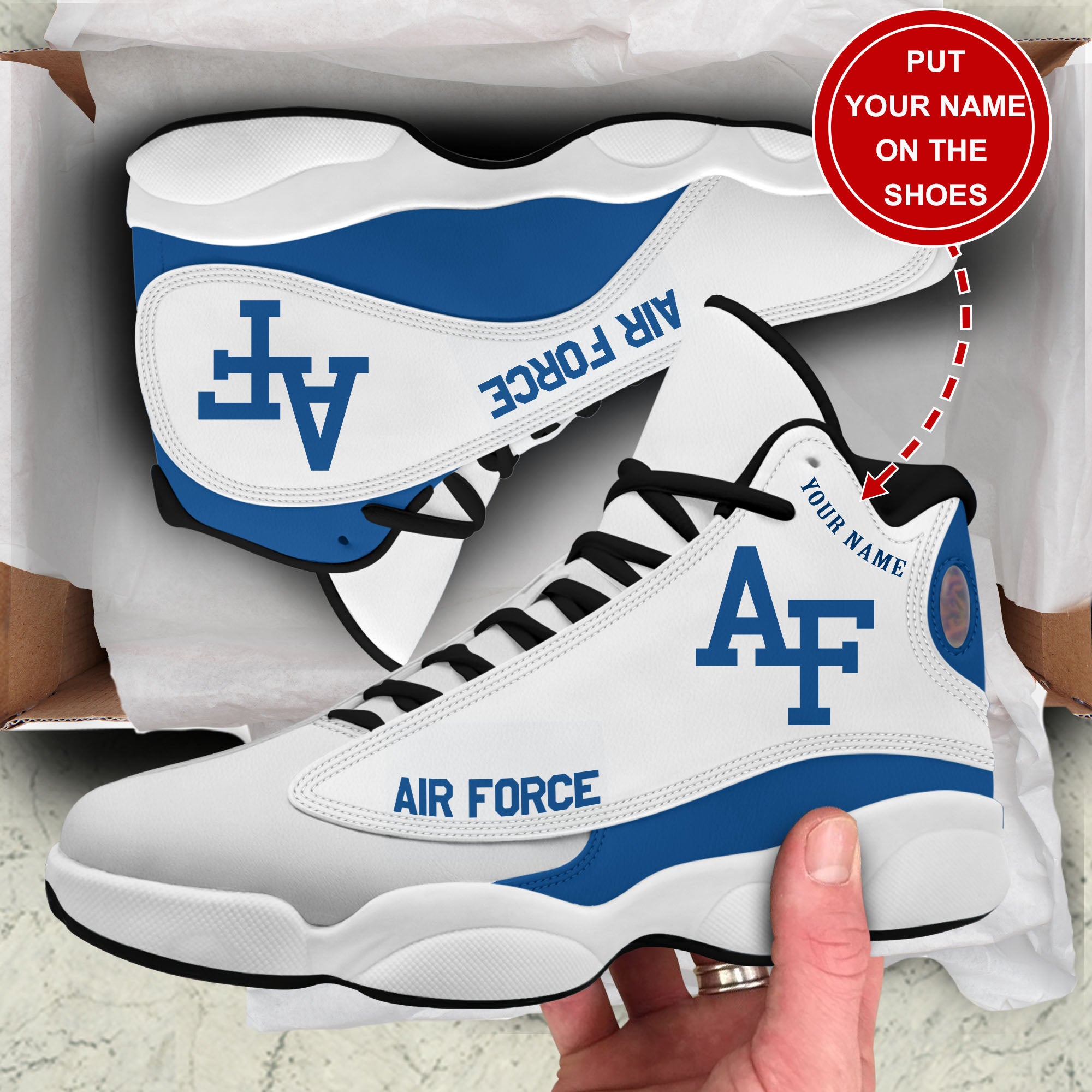 Personalized Falcons JD13 Sneakers Shoes for Men & Women | Custom Fan Gift