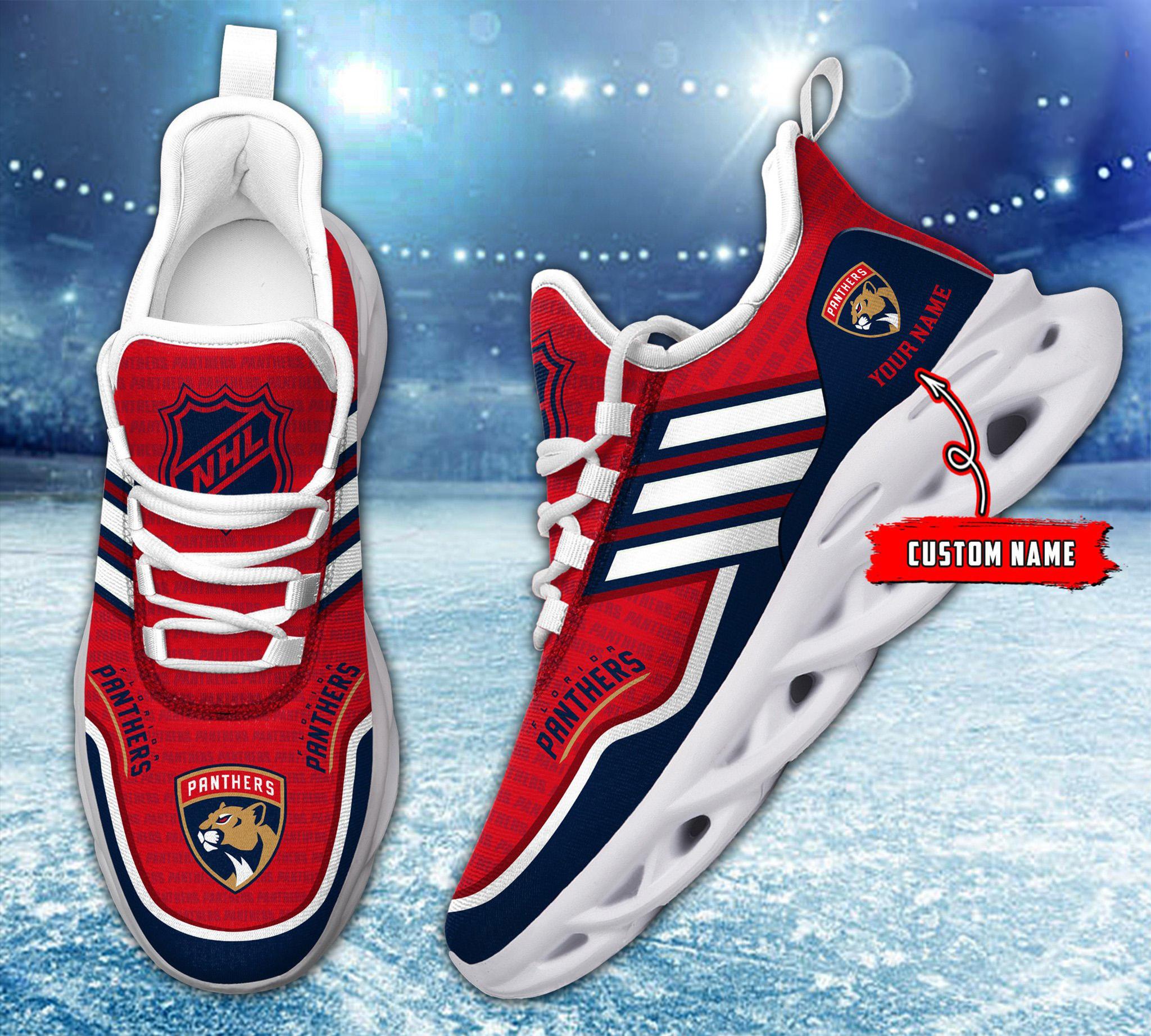 Personalized Florida Panthers Max Soul Shoes Sneakers for Men And Women – NFL Football Fan Shoes, Team Sneakers