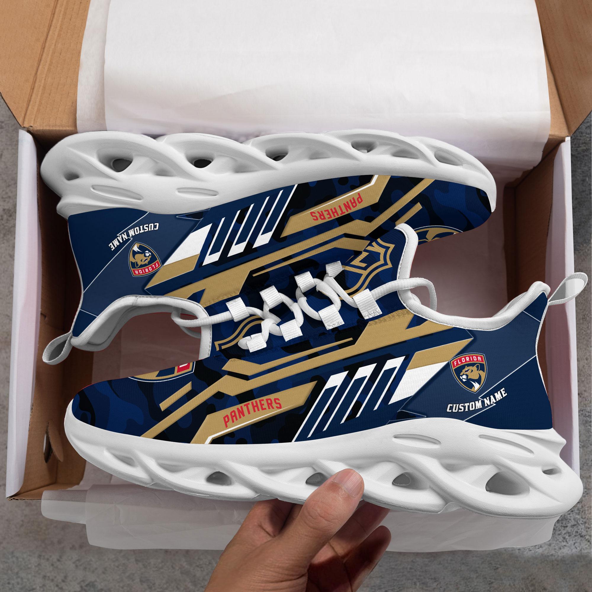 Personalized Florida Panthers Max Soul Shoes Sneakers for Men And Women – NFL Football Fan Shoes, Team Sneakers
