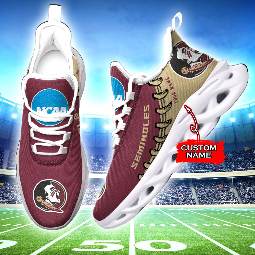 Personalized Florida State Seminoles NCAA Max Soul Shoes Sneakers for Men And Women – NCAA Fan Shoes, Team Sneakers