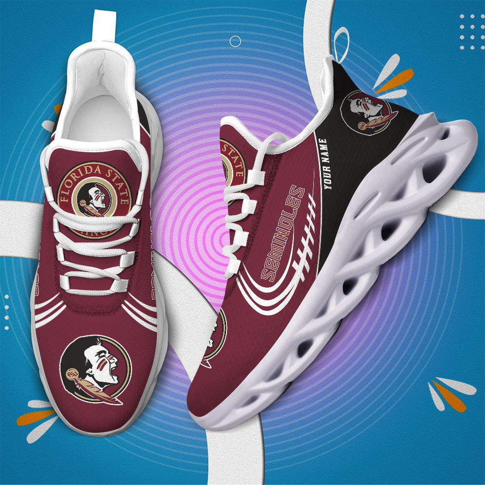 Personalized Florida State Seminoles NCAA Max Soul Shoes Sneakers for Men And Women – NCAA Fan Shoes, Team Sneakers - Image 4