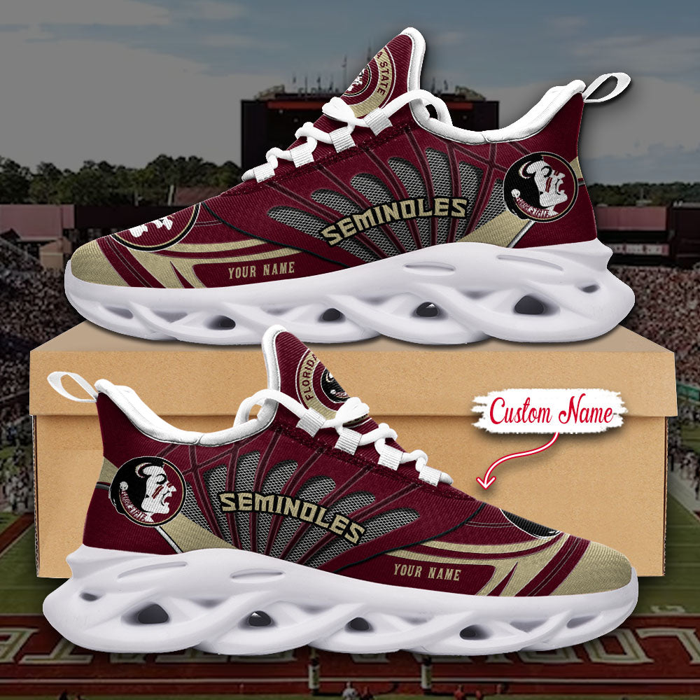Personalized Florida State Seminoles NCAA Max Soul Shoes Sneakers for Men And Women – NCAA Fan Shoes, Team Sneakers