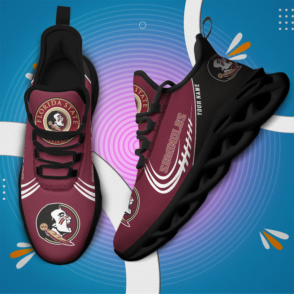 Personalized Florida State Seminoles NCAA Max Soul Shoes Sneakers for Men And Women – NCAA Fan Shoes, Team Sneakers - Image 3