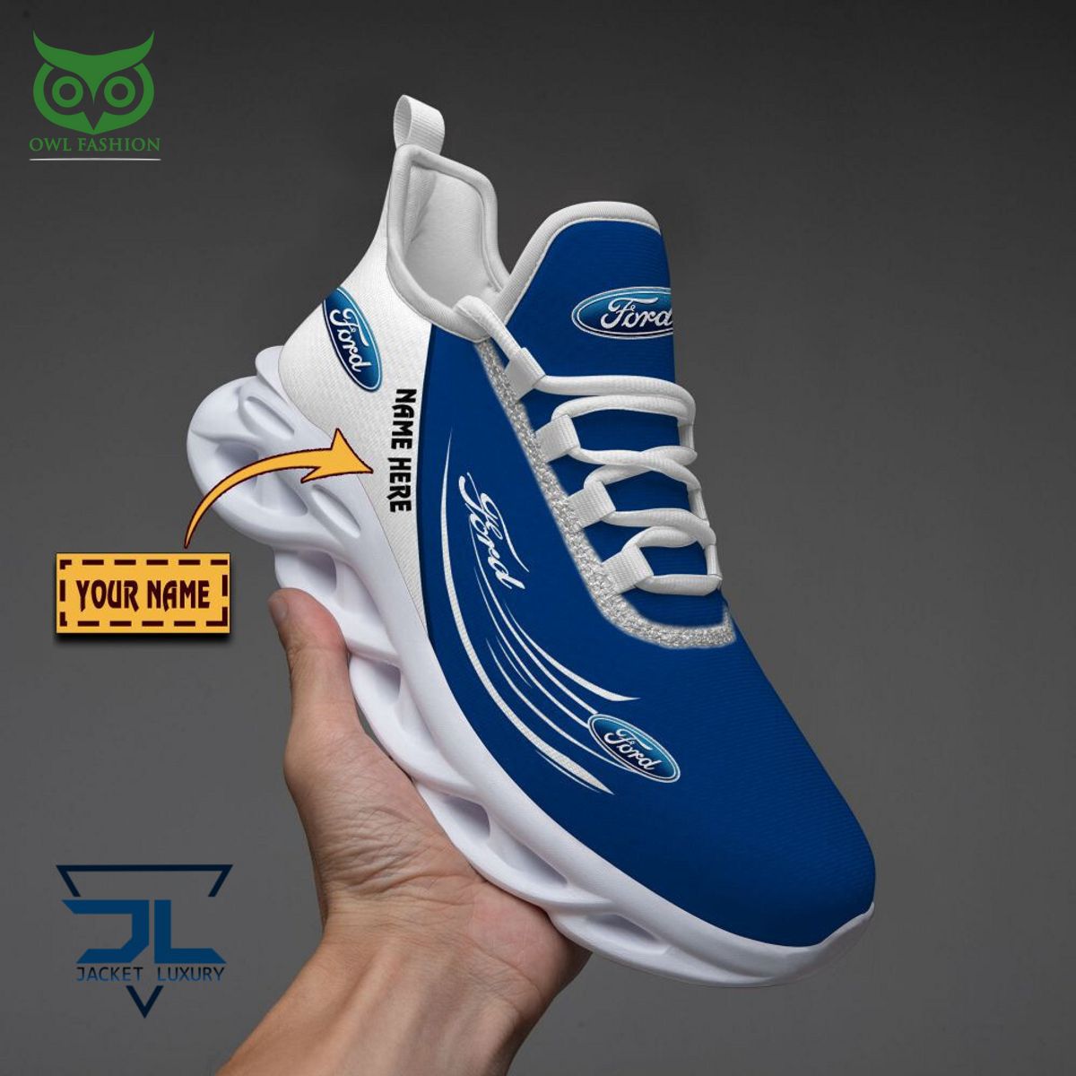 Personalized Ford Max Soul Shoes Sneakers for Men And Women – Car Shoes, Racing Sneakers