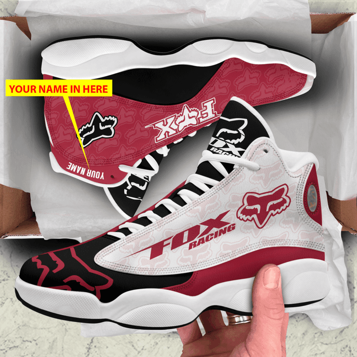 Personalized Fox Racing JD13 Sneakers Shoes for Men & Women | Personalized Gift for Style Lovers