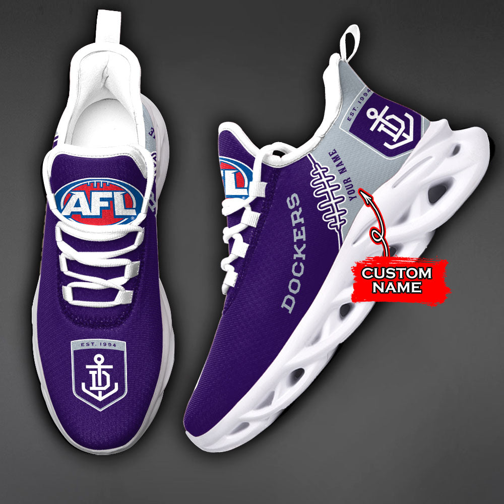 Personalized Fremantle Dockers AFL Max Soul Shoes Sneakers for Men And Women – Car Shoes, Racing Sneakers