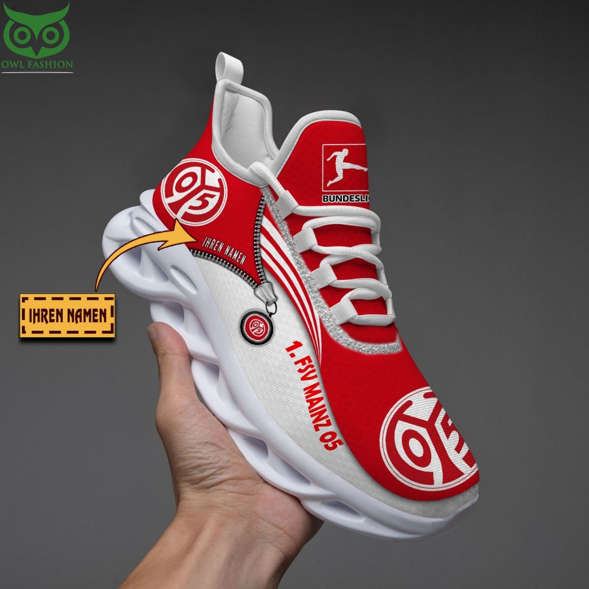 Personalized FSV Mainz Max Soul Shoes Sneakers for Men And Women – Casual Shoes, Streetwear Shoes