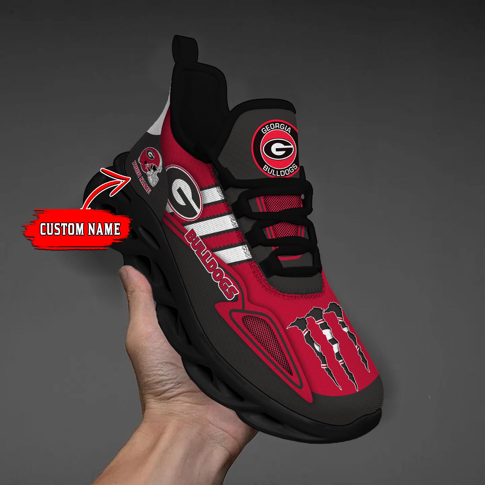 Personalized Georgia Bulldogs Max Soul Shoes Sneakers for Men And Women – Casual Shoes, Streetwear Shoes - Image 7