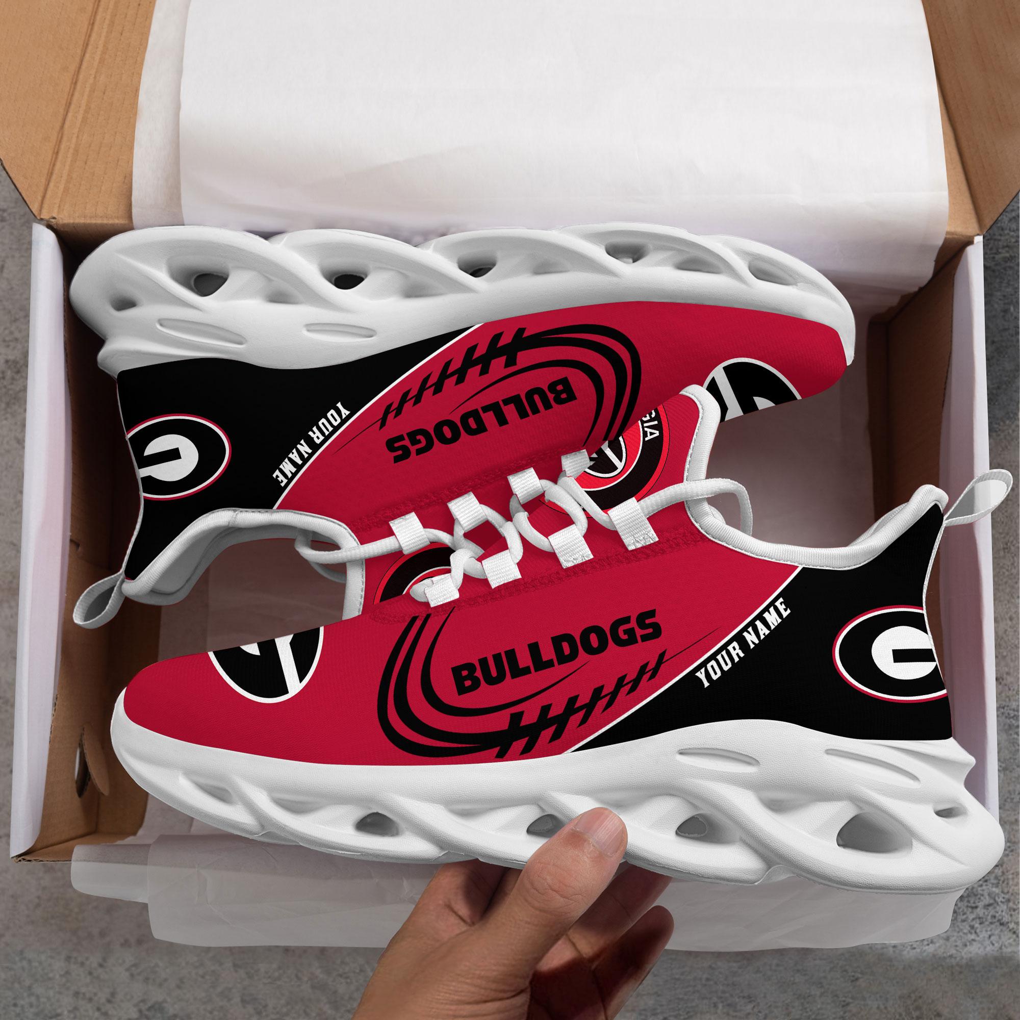 Personalized Georgia Bulldogs Max Soul Shoes Sneakers for Men And Women – Casual Shoes, Streetwear Shoes - Image 6